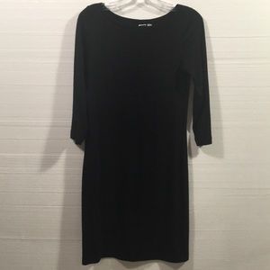GAP pima cotton black dress